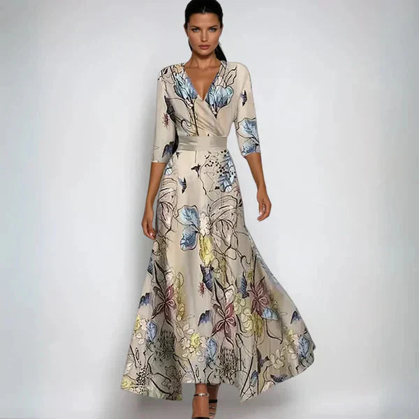 Isabella™ Elegante Jurk met Mouwen