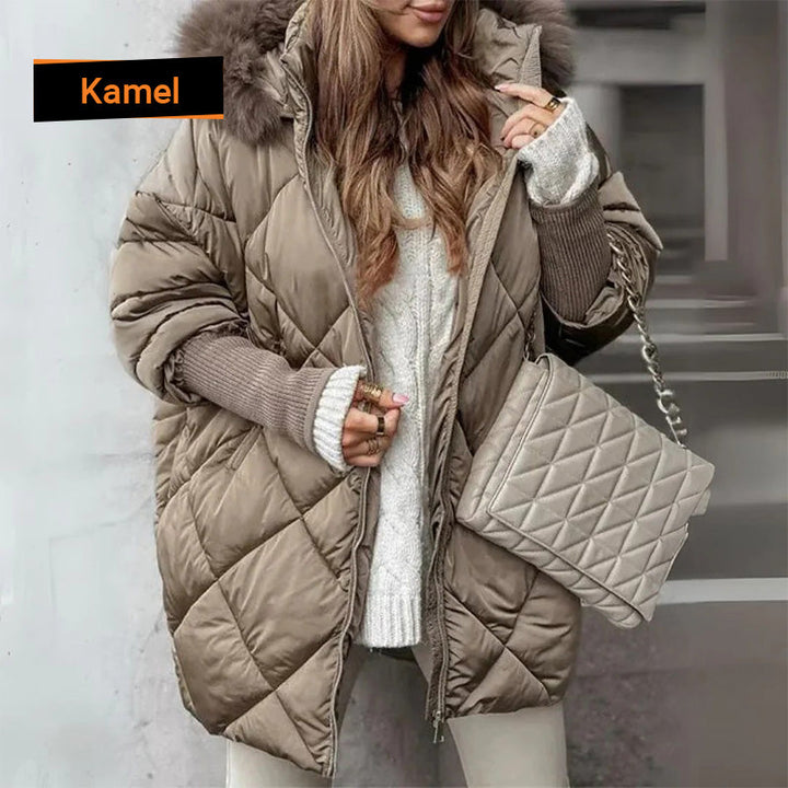Korvenis™ Gewatteerde Gebreide Parka