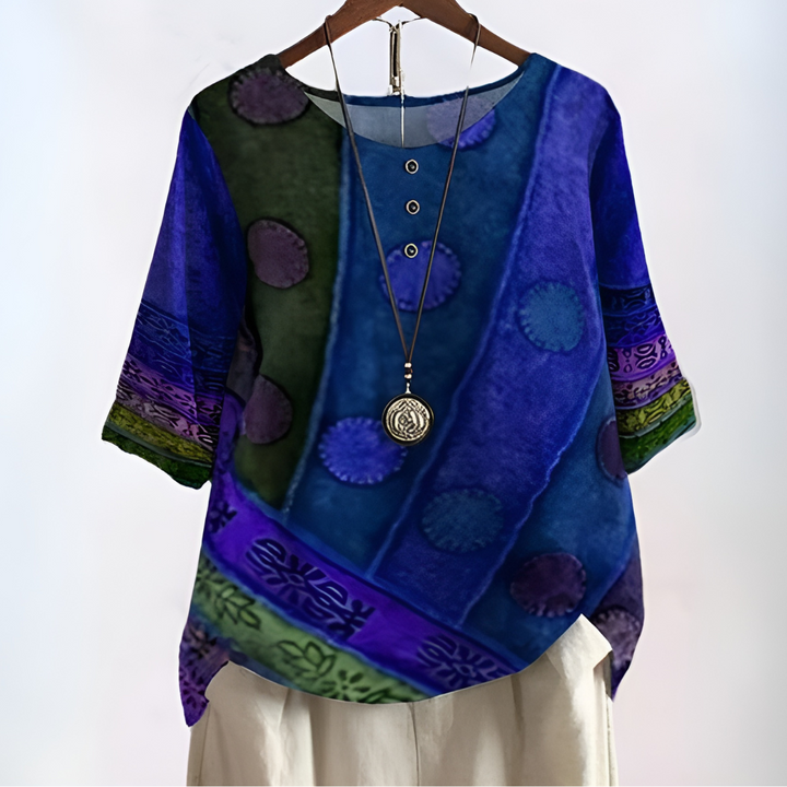 Marvella™ Boheemse V-hals Shirt