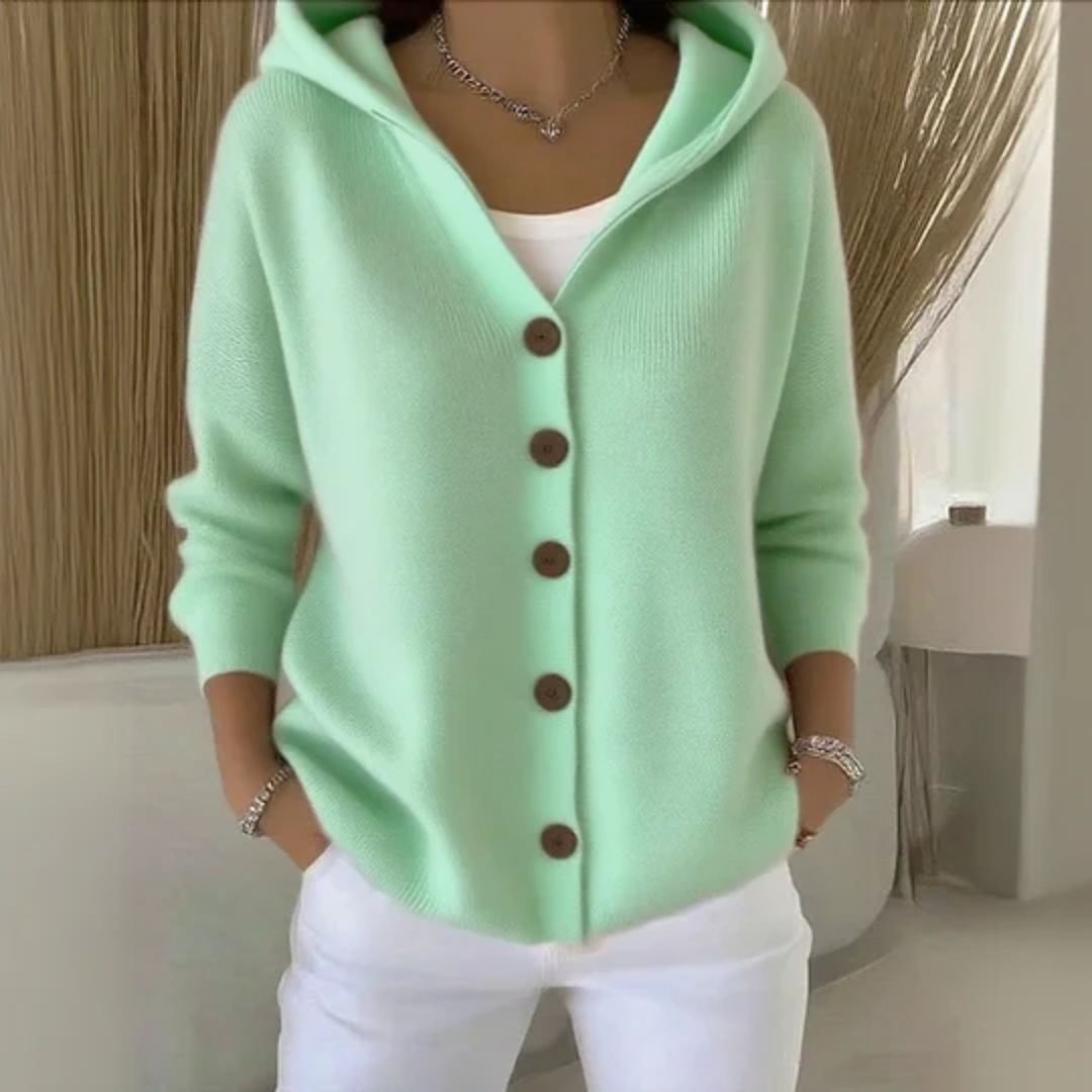 Thyren™ Cardigan met capuchon