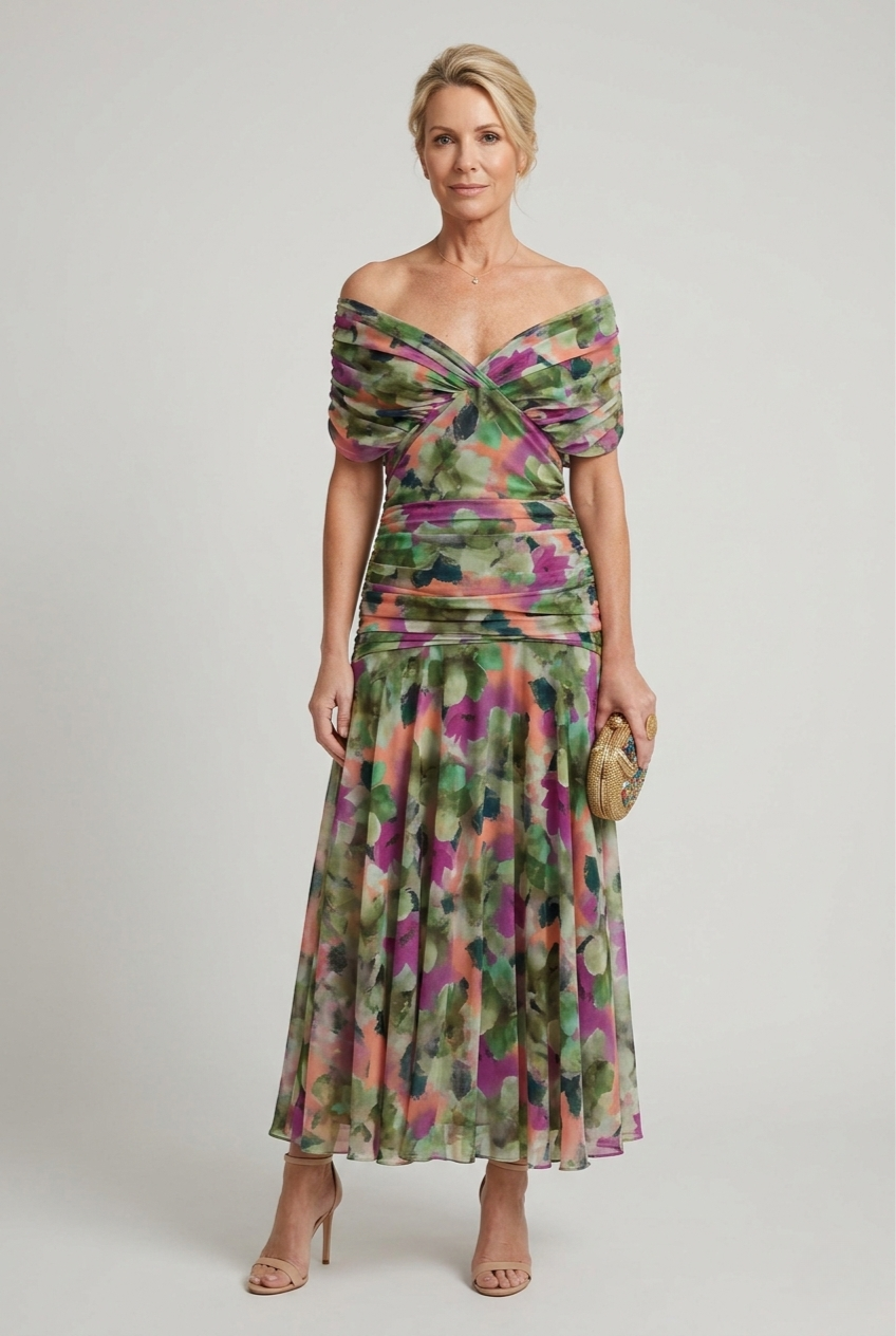 Olivra™ Elegante Jurk