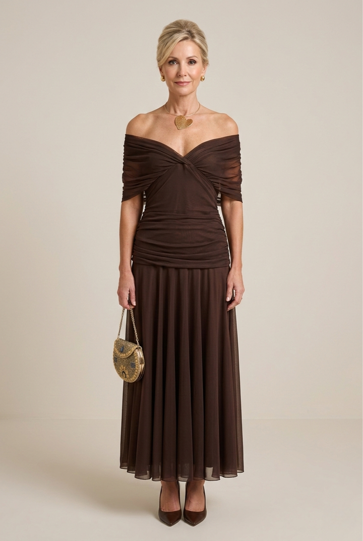 Olivra™ Elegante Jurk