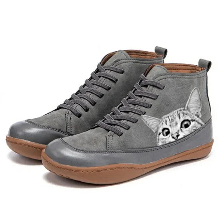 Thavriel™ enkelboots voor kattenliefhebbers