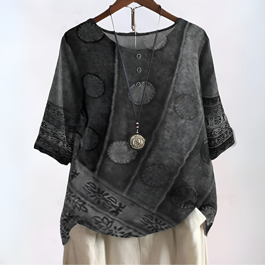 Marvella™ Boheemse V-hals Shirt
