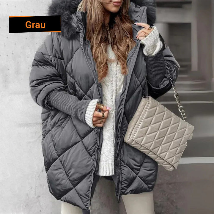 Korvenis™ Gewatteerde Gebreide Parka