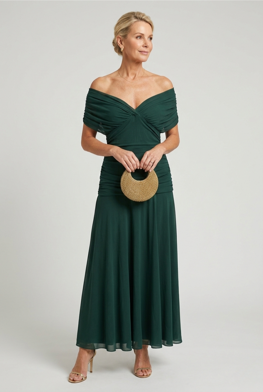 Olivra™ Elegante Jurk