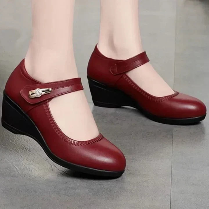 Lydora™ Comfortabele Schoenen met Middelhoge Hak