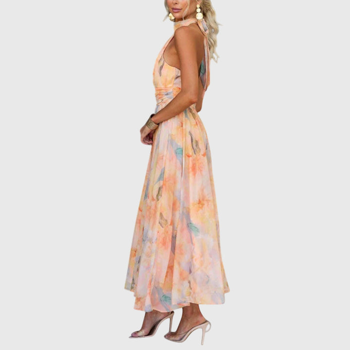 Celvra™ Halter Maxi-jurk