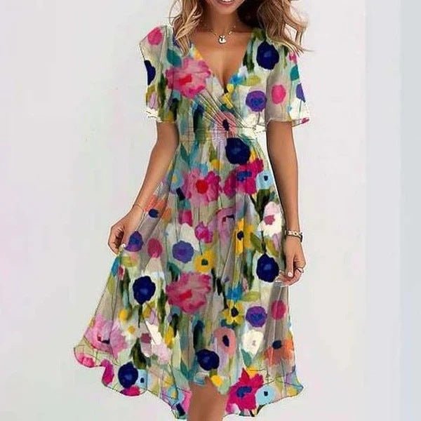 Margelle™ Floral Flow Jurk