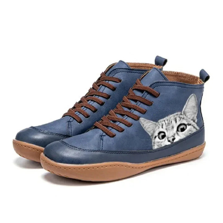 Thavriel™ enkelboots voor kattenliefhebbers