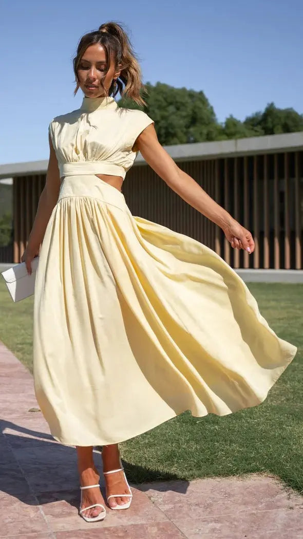 Adina™ zomerjurk met eenvoudig design