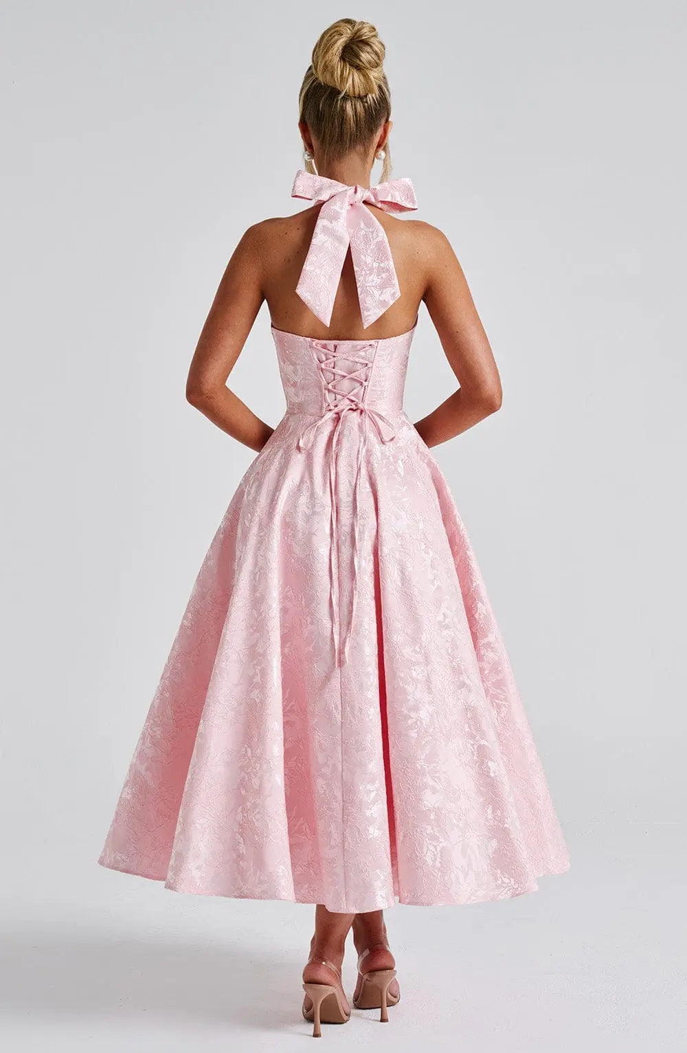 Ara™ Elegante Midi-jurk met Halterhals