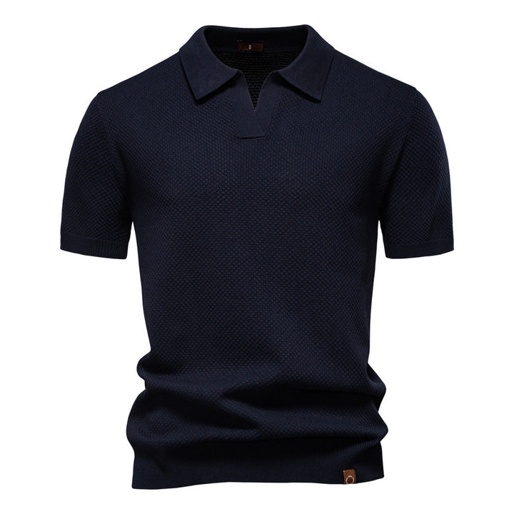 Borean™ Klassieke Polo met Textuur