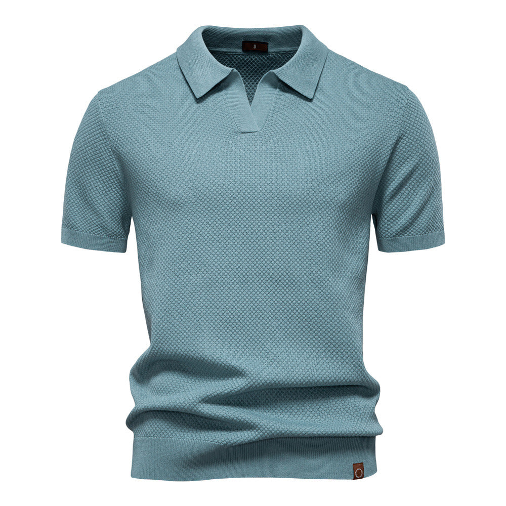 Borean™ Klassieke Polo met Textuur
