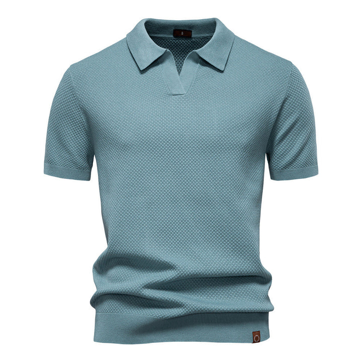 Borean™ Klassieke Polo met Textuur