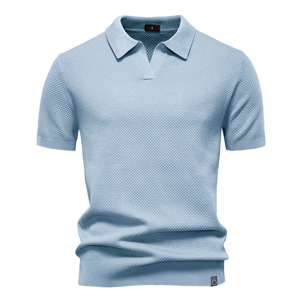 Borean™ Klassieke Polo met Textuur