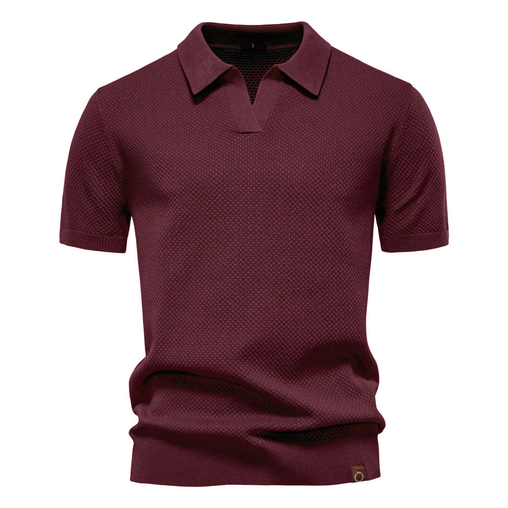 Borean™ Klassieke Polo met Textuur