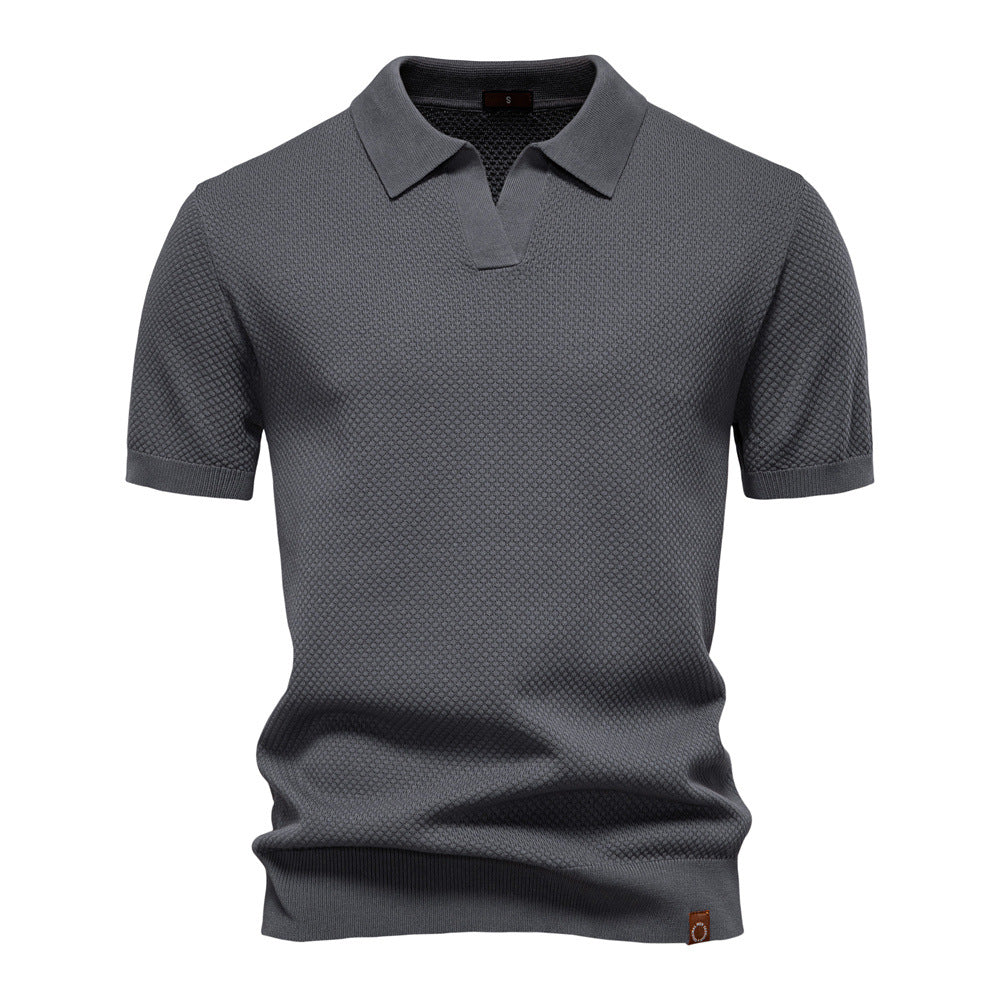 Borean™ Klassieke Polo met Textuur