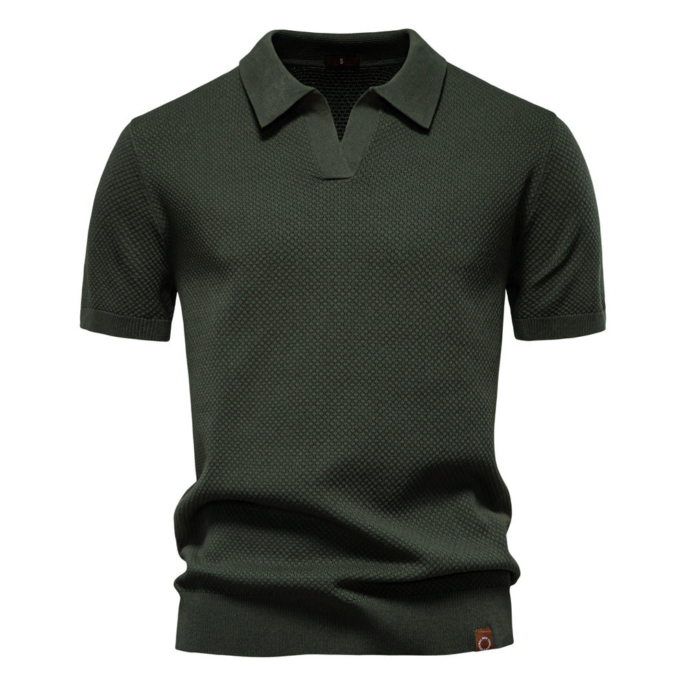 Borean™ Klassieke Polo met Textuur