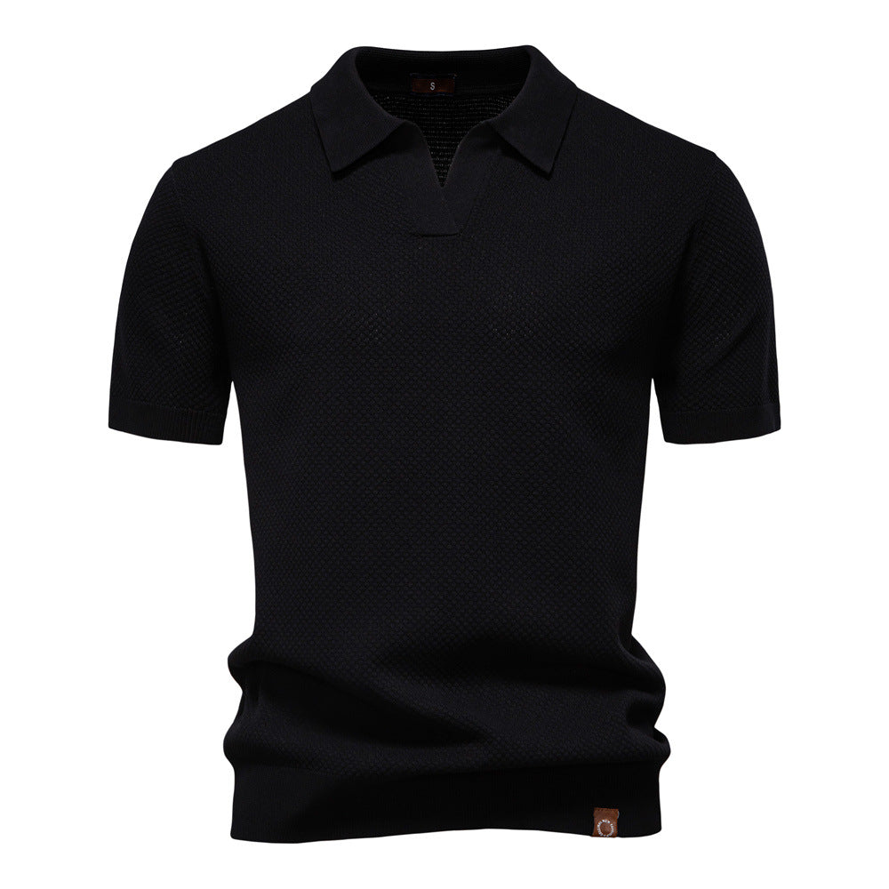 Borean™ Klassieke Polo met Textuur