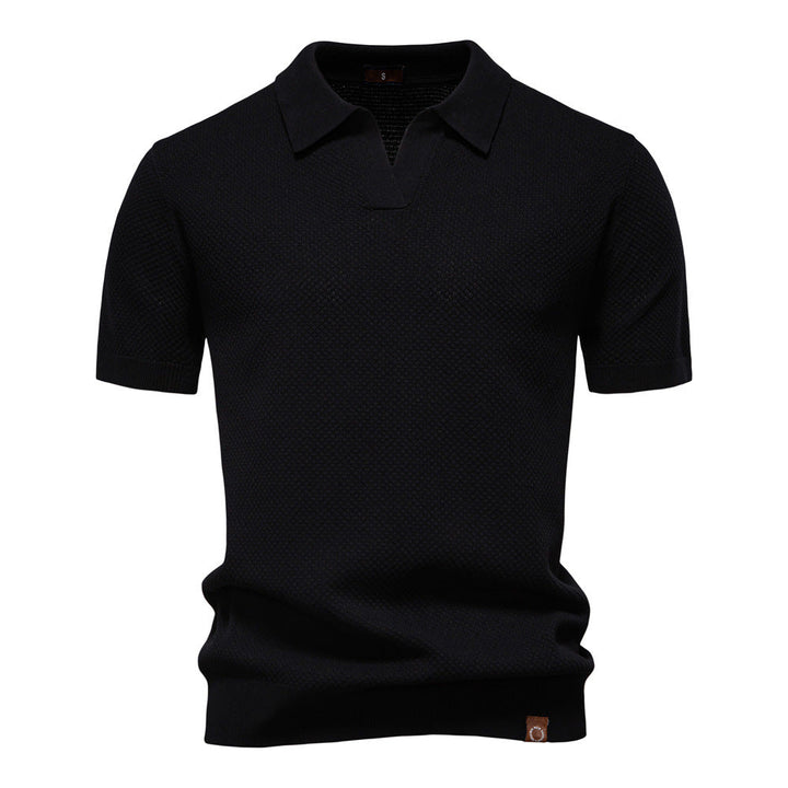 Borean™ Klassieke Polo met Textuur