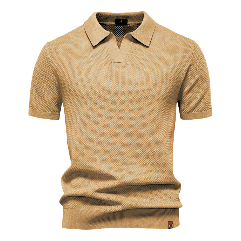 Borean™ Klassieke Polo met Textuur