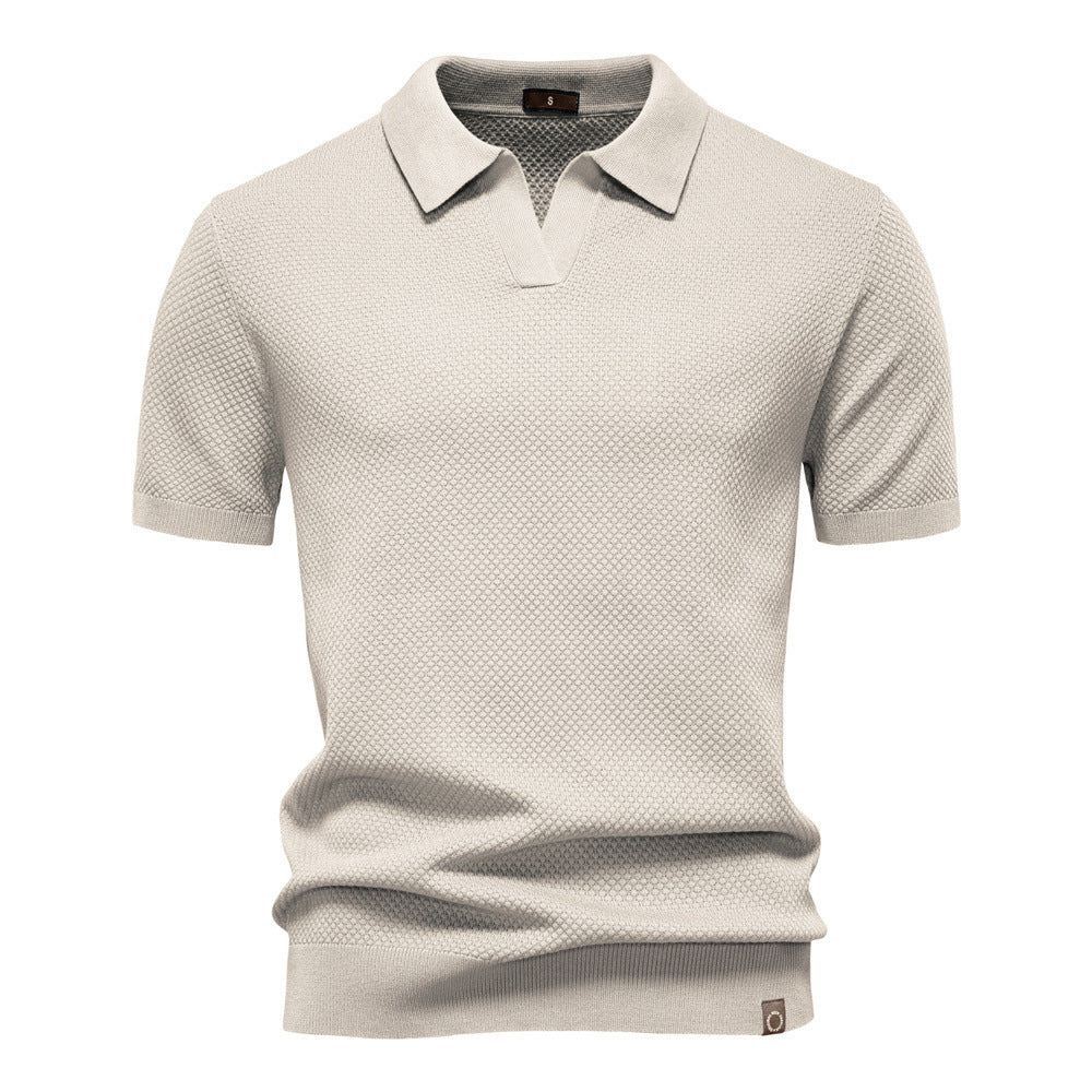 Borean™ Klassieke Polo met Textuur