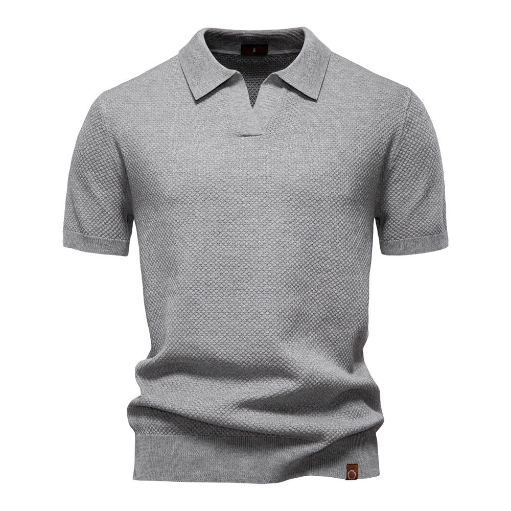 Borean™ Klassieke Polo met Textuur