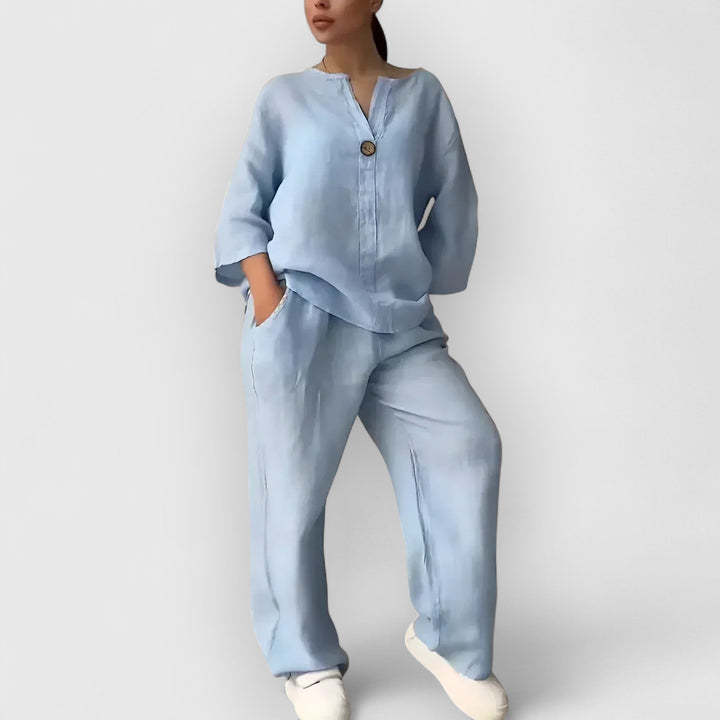 Caleno™ tweedelige set met zomerse flair