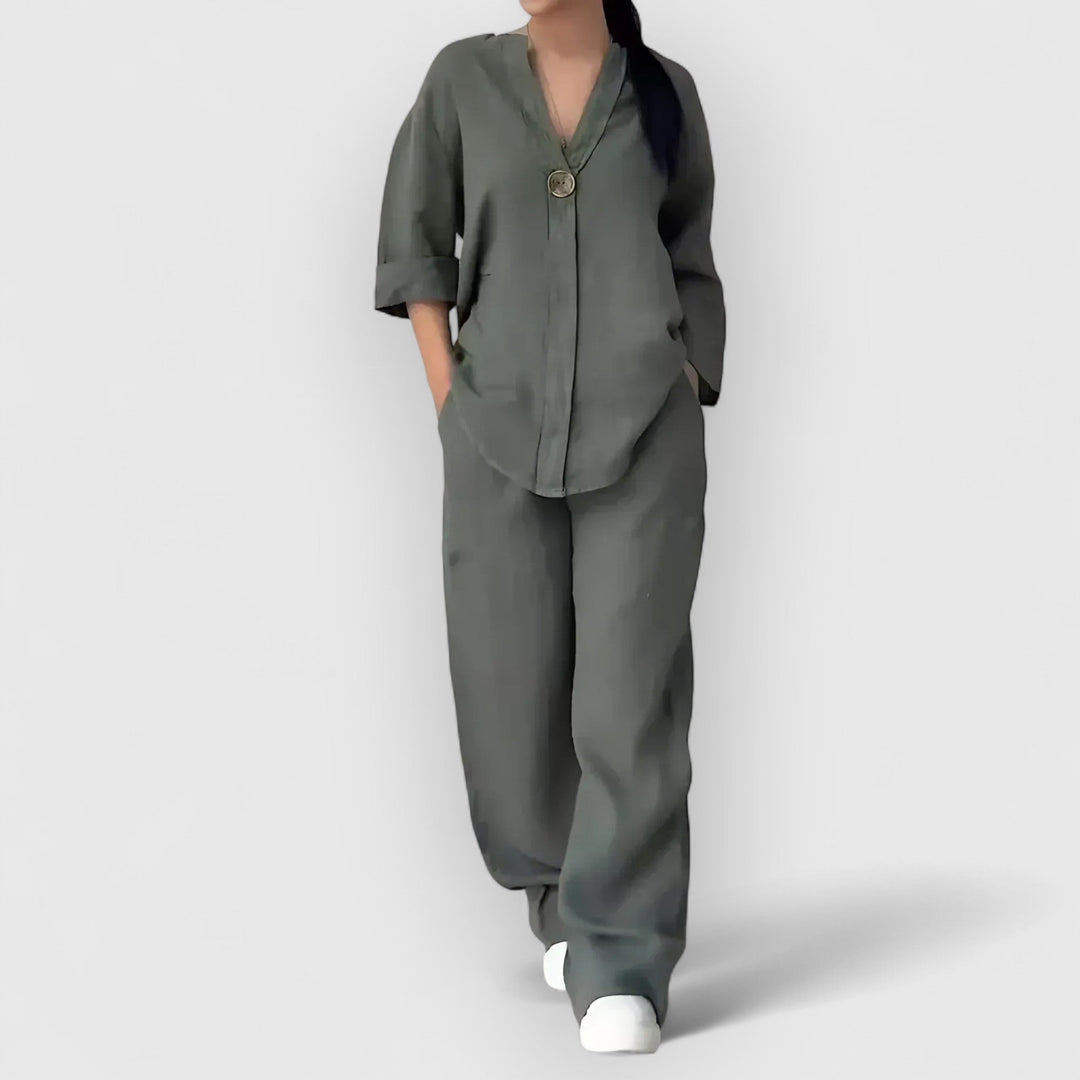 Caleno™ tweedelige set met zomerse flair