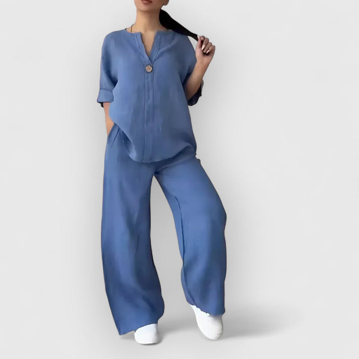 Caleno™ tweedelige set met zomerse flair
