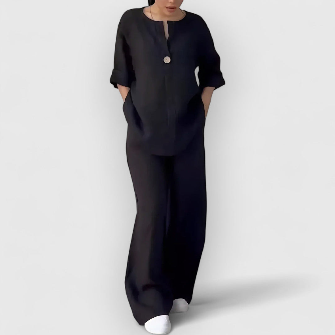 Caleno™ tweedelige set met zomerse flair