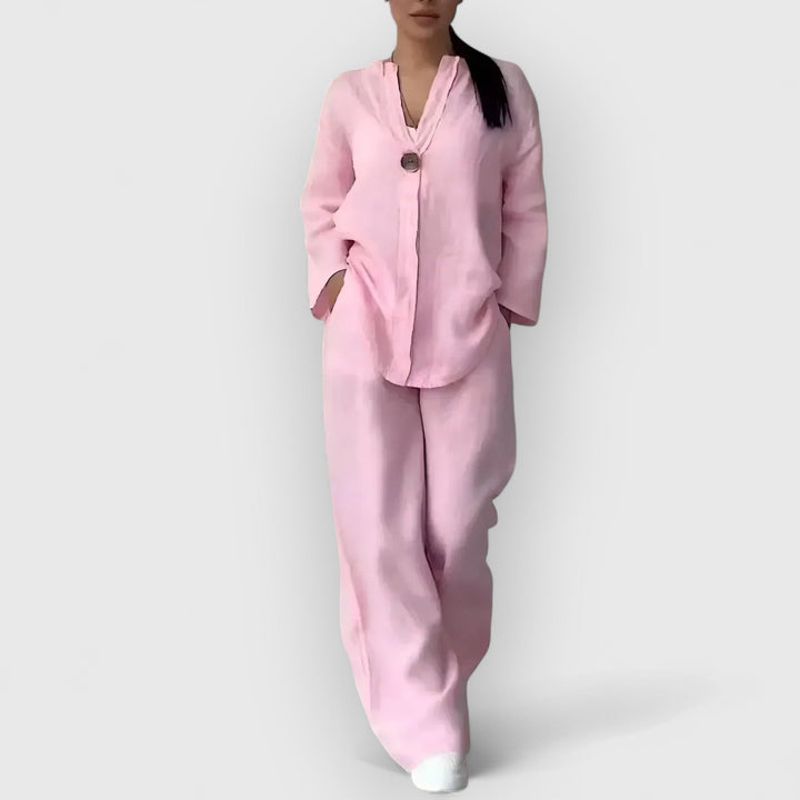 Caleno™ tweedelige set met zomerse flair