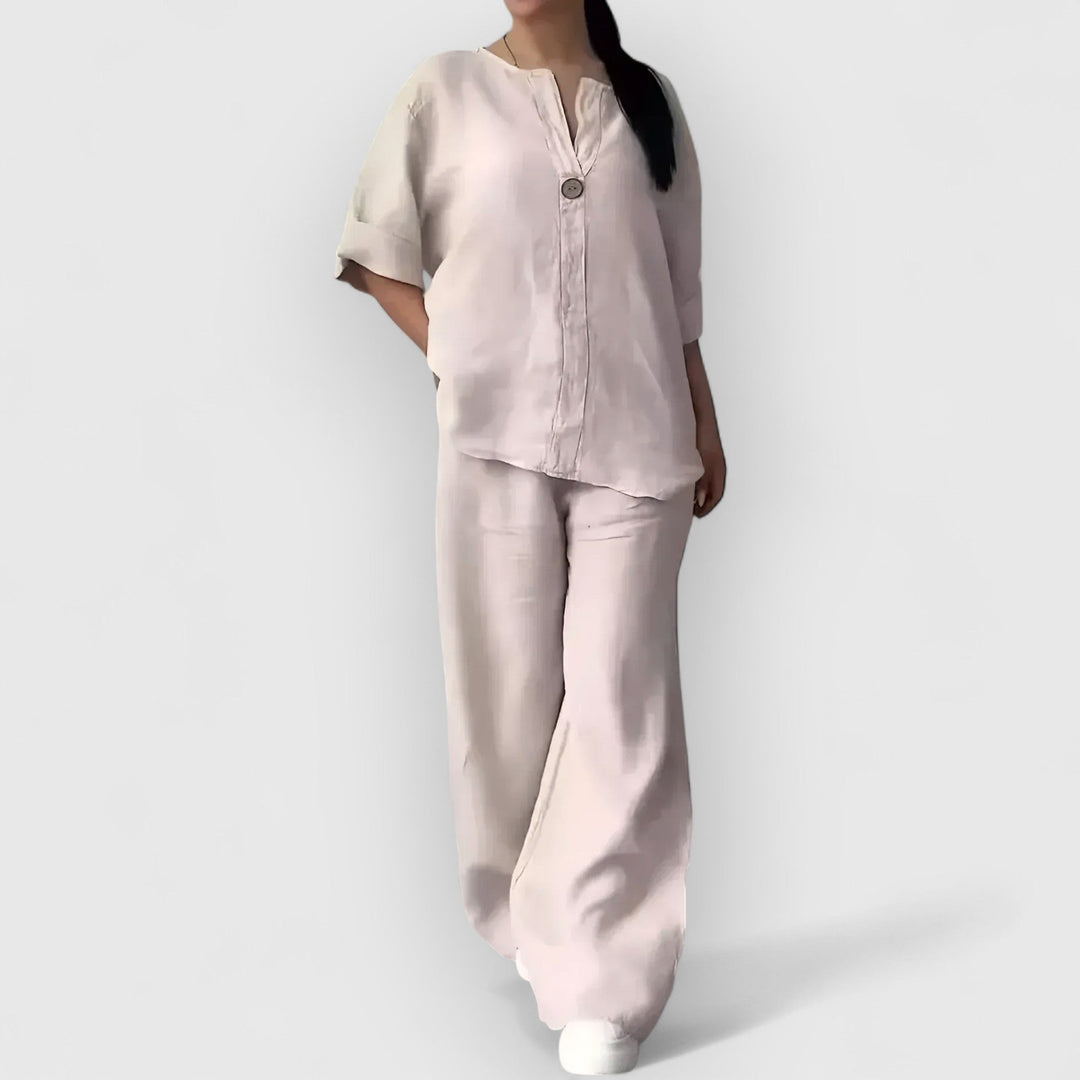 Caleno™ tweedelige set met zomerse flair
