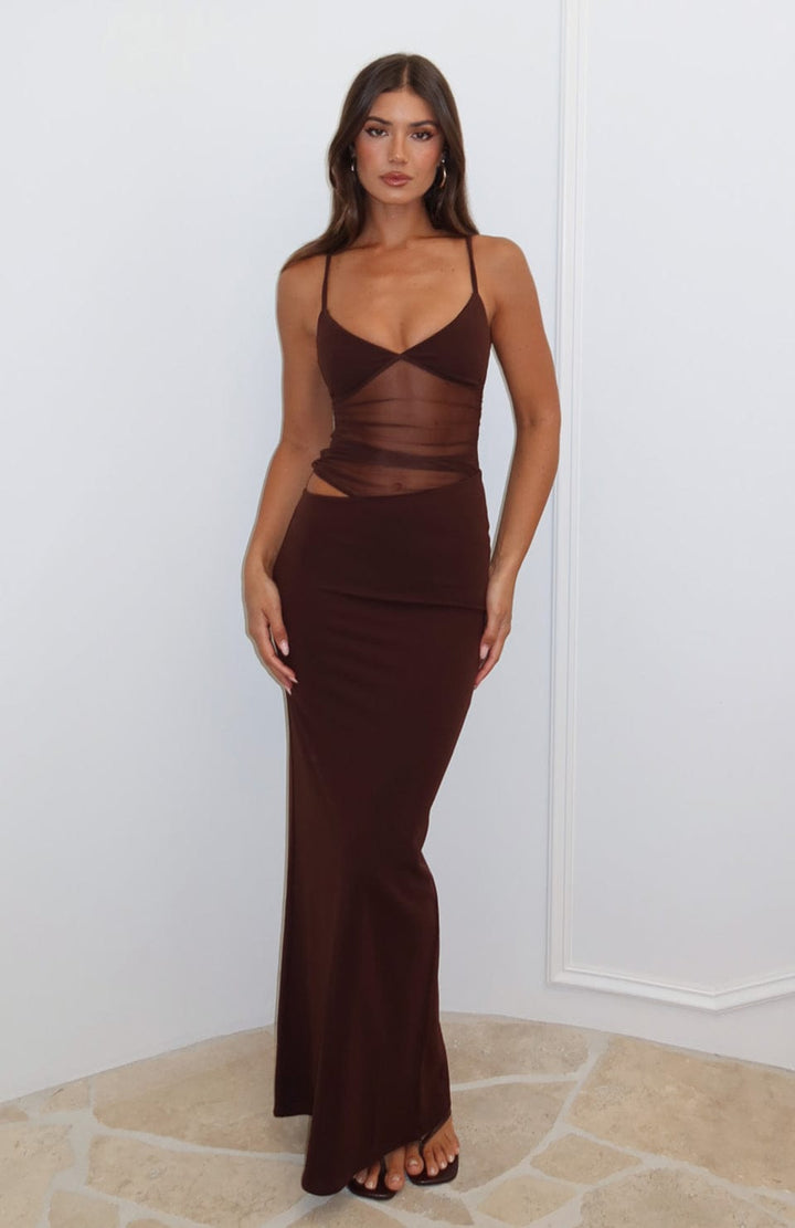 Celie™ Elegante maxi-jurk met golvende silhouet