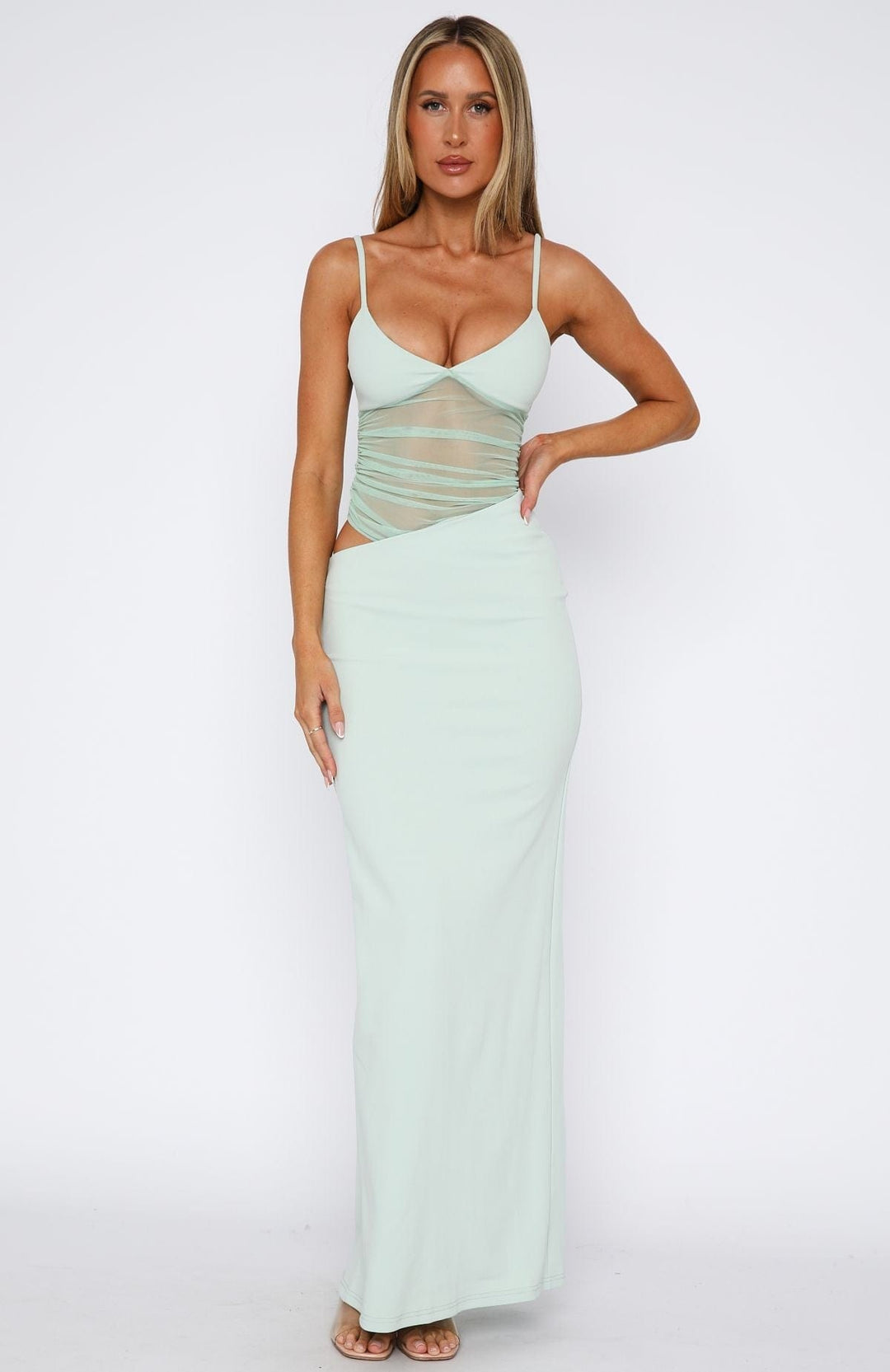 Celie™ Elegante maxi-jurk met golvende silhouet