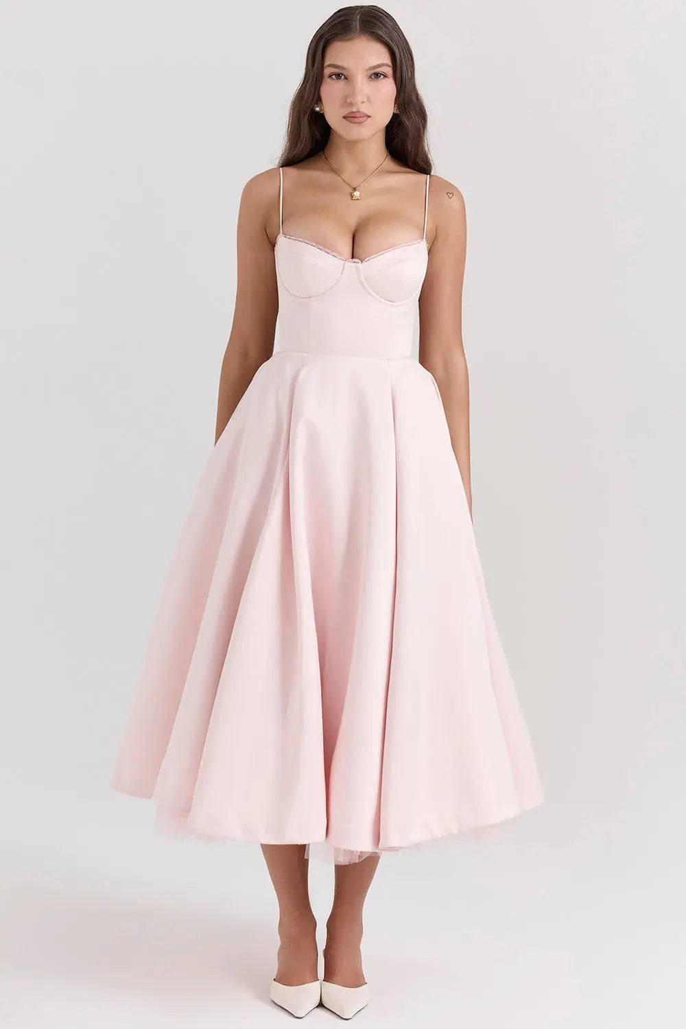 Cindy™ Delicate Midi-jurk