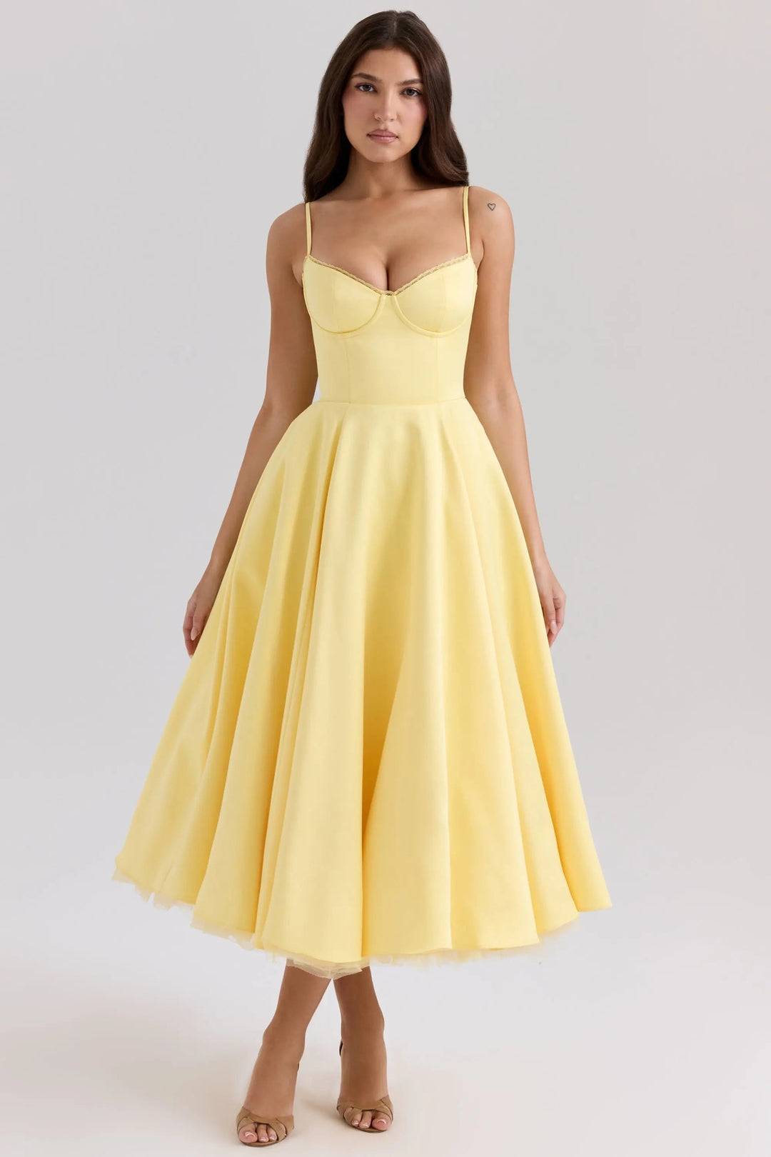 Cindy™ Delicate Midi-jurk