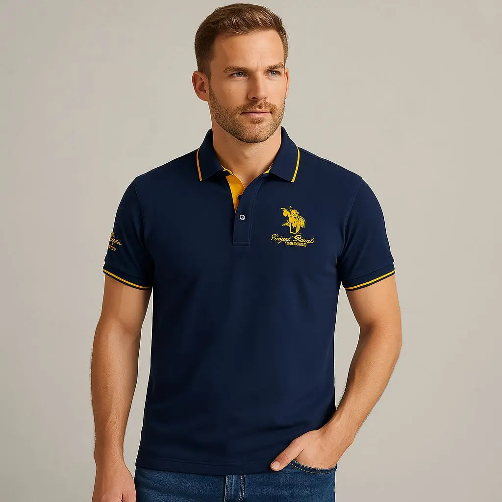 Elian™ Klassiek Poloshirt voor Heren
