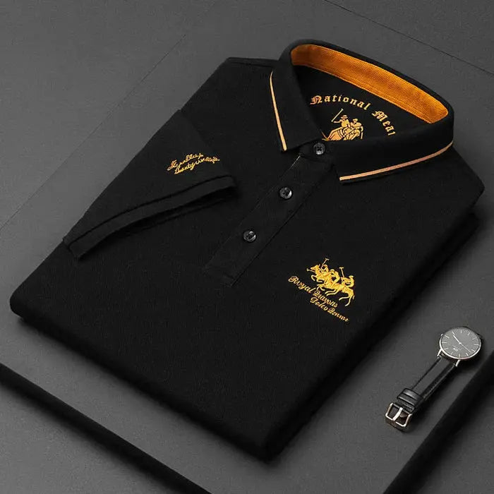 Elian™ Klassiek Poloshirt voor Heren