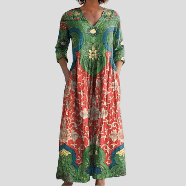 Elvina™ Romantische Vintage Jurk voor Elke Gelegenheid