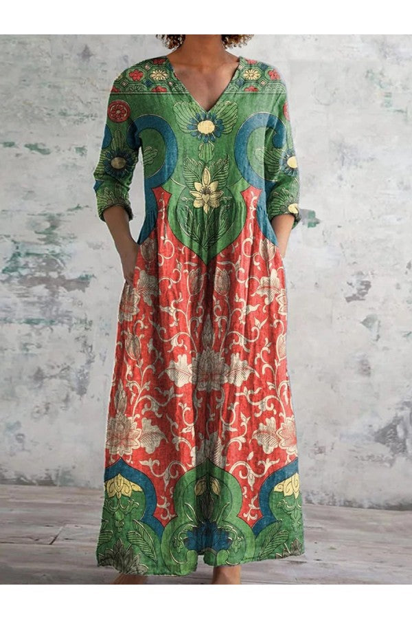 Elvina™ Romantische Vintage Jurk voor Elke Gelegenheid