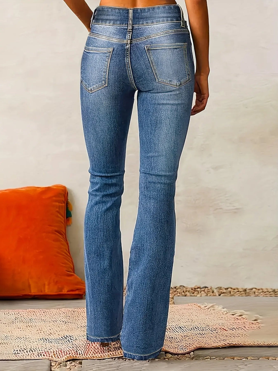 Esra™ Flared Jeans Met Hoge Taille