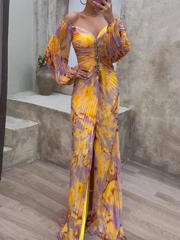 Glorina™ Strappy Jurk in Vrouwelijke Stijl