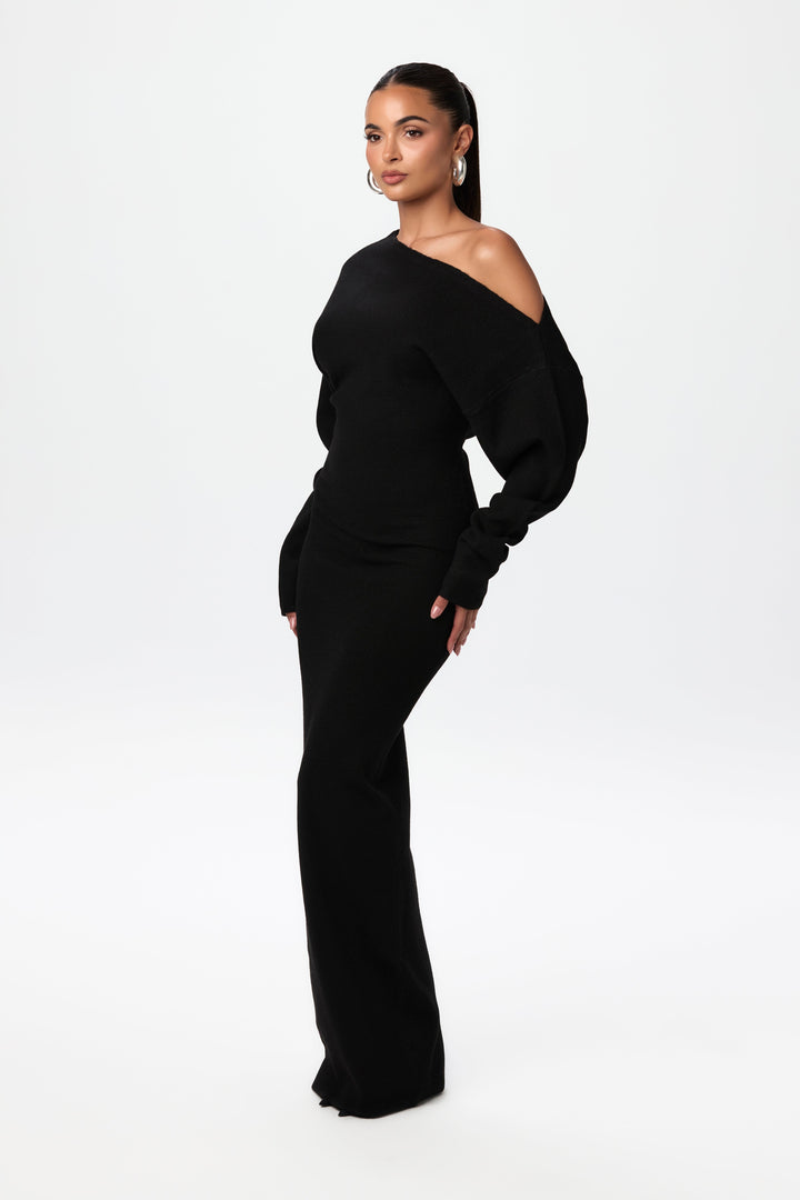 Ismara™ Trendy Off-Shoulder Jurk