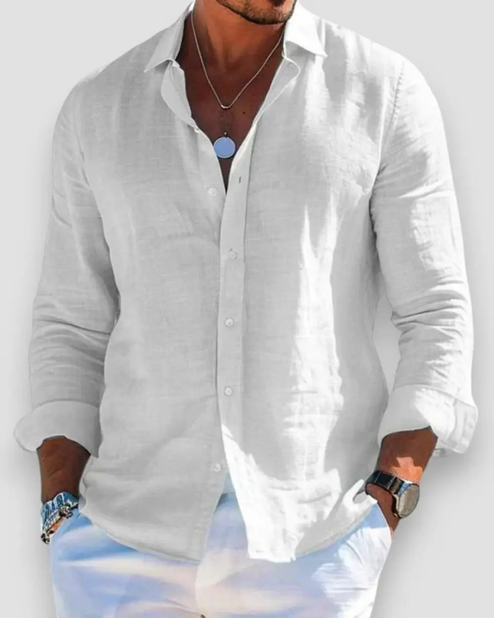 Lio™ Modern Casual Herenoverhemd