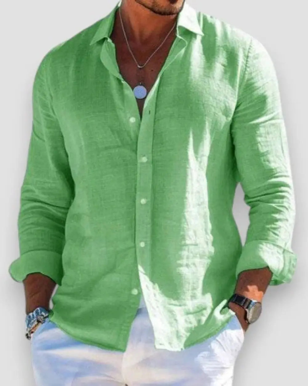 Lio™ Modern Casual Herenoverhemd