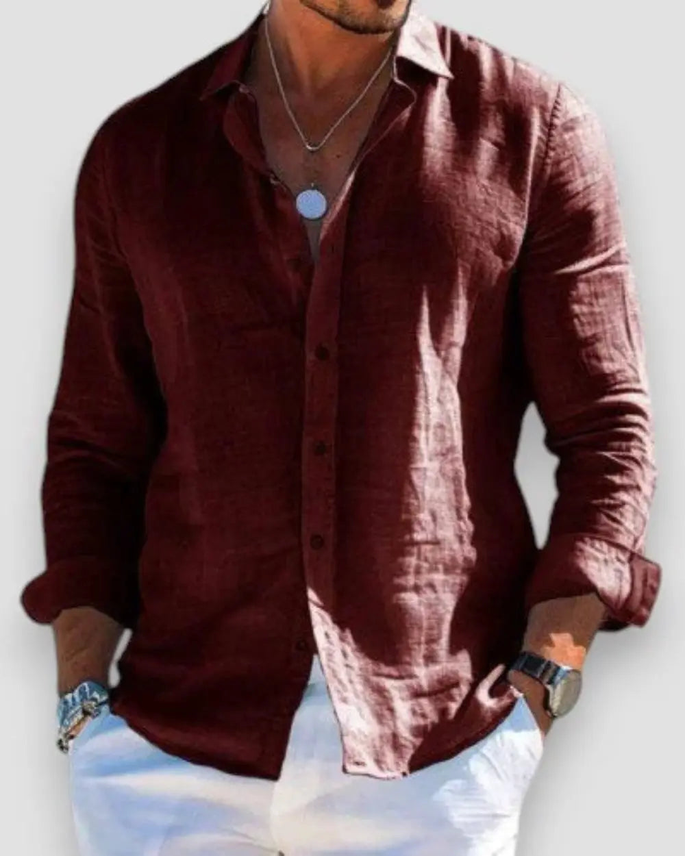Lio™ Modern Casual Herenoverhemd