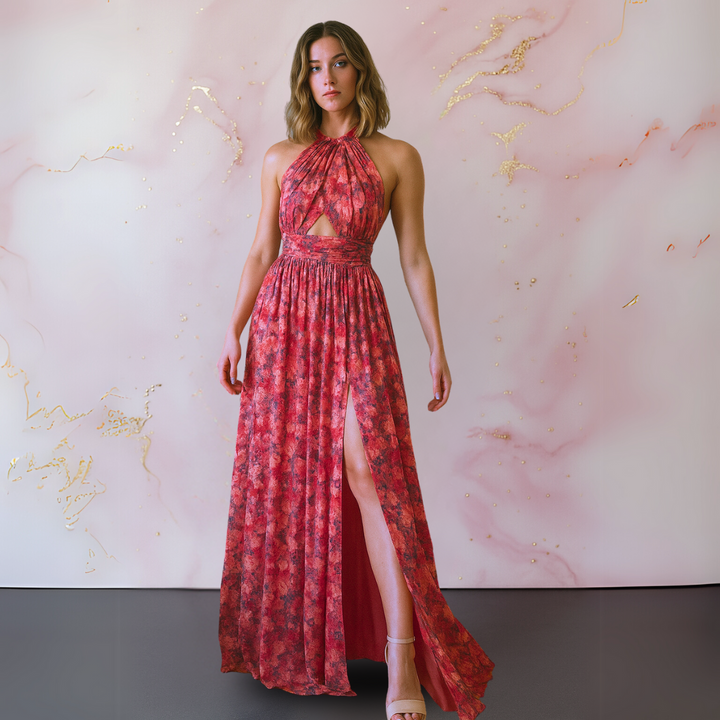 Lumina™ jurk met elegante bloemenprint