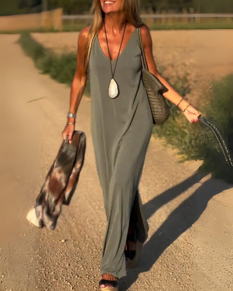 Maevy™ Losse Boho Jurk voor Ontspannen Dagen